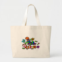 Colourful Caterpillar Tote Bag