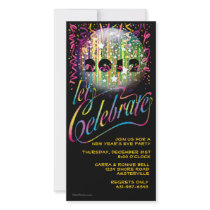 Colourful Celebration - New Year's Invitation
