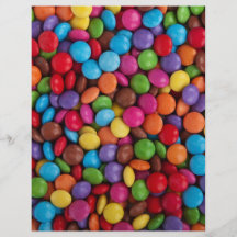 Colourful Chocolate Candy Custom Flyer