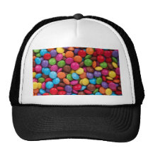 Colourful Chocolate Candy Mesh Hat