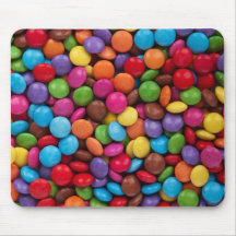 Colourful Chocolate Candy Mouse Pad