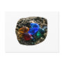 Colourful Christmas Bulbs in Beach Sand Photograph