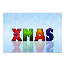 Colourful Christmas Design Photo Art