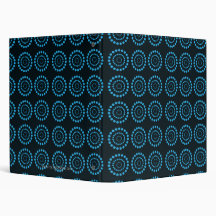 Colourful Circle Burst Designer Binder