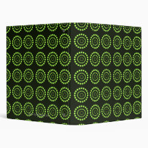 Colourful Circle Burst Designer Binder