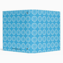 Colourful Circle Burst Designer Binder