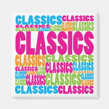 Colourful Classics Magnets