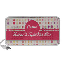 Colourful Coins iPhone Speaker