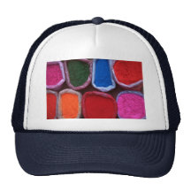 Colourful Coloured dyes Trucker Hats