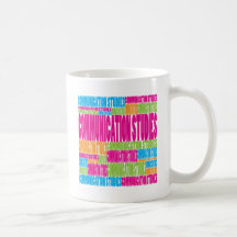 Colourful Communication Studies Coffee Mug