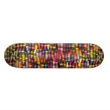 Colourful Crayons Skate Decks