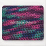 Colourful Crochet mousepad