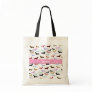 Colourful Dachshund Tote Bag