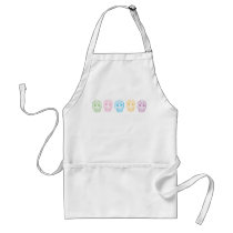 Colourful Day of the Dead Skulls Aprons