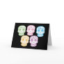 Colourful Day of the Dead Skulls