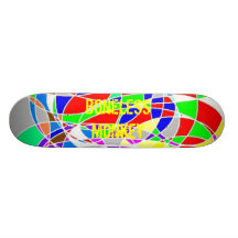 Colourful Deck Skateboards