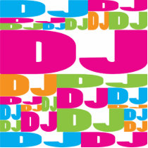 Colourful DJ
