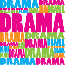 Colourful Drama Cut Outs