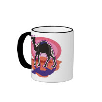 Colourful Dromedary Camel Mugs