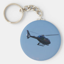 Colourful E120 helicopter Keychain