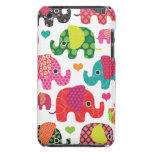 Colourful elephant kids pattern ipod case case-mate ipod touch case
