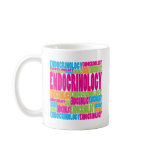 Colourful Endocrinology mugs