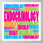 Colourful Endocrinology posters