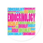 Colourful Endocrinology stickers