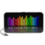 Colourful Equalizer Music Personalized mp3 Speaker