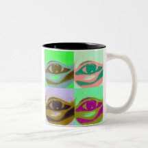 Colourful Eyes Coffee Mug