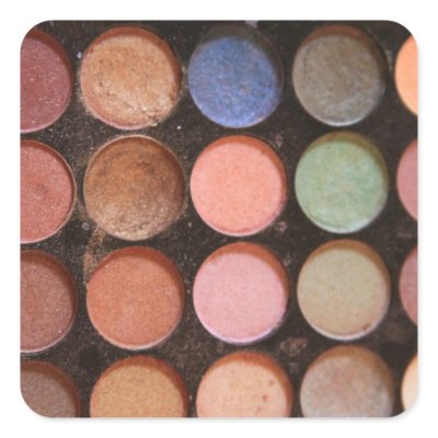 Colourful eyeshadows stickers by MichaelFelix