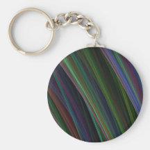 "Colourful Feathers" Artwork Key Chains