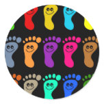 Colourful Feet