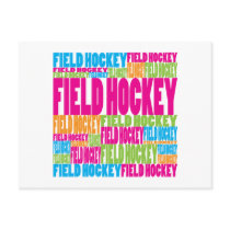 Colourful Field Hockey
