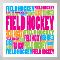 Colourful Field Hockey