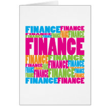 Colourful Finance Card