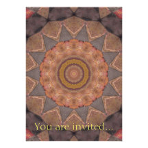 Colourful Floor Tiles Kaleidoscope 11 Invites