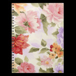 colourful floral notebook notebooks