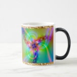 Colourful Flower With Ribbons Coffee Mugs