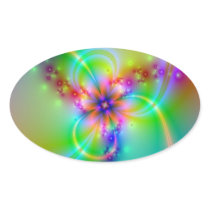 Colourful Flower With Ribbons