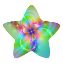 Colourful Flower With Ribbons