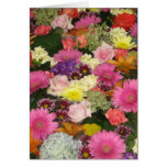 Colourful Flowers Greeting Cards