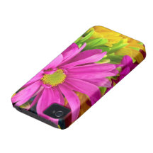 Colourful flowers iPhone 4 cover