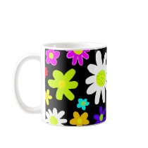 Colourful Flowers Mugs