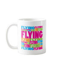 Colourful Flying Mugs