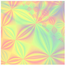 Colourful Fractal Pattern. Photo Cutouts