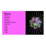 colourful-fractals business card template
