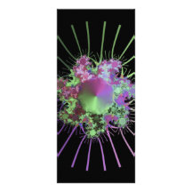 colourful-fractals rack card template