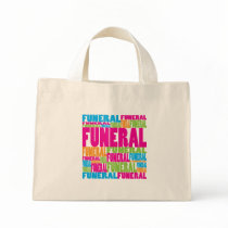Colourful Funeral Canvas Bag