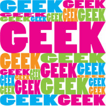 Colourful Geek Photo Cut Outs